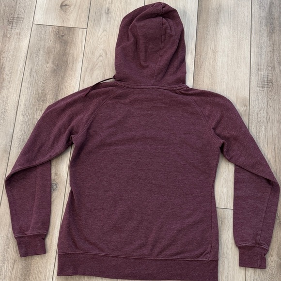 The North Face Women’s Small Hoodie Sweatshirt Burgundy Plum - Picture 11 of 15